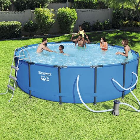 bestway pool set up video